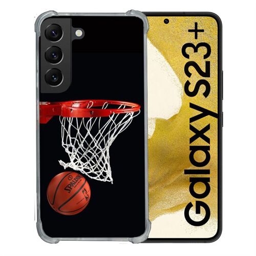 Coque Renforcée En Verre Trempé Pour Samsung Galaxy S23 Plus Sport Basket Panier