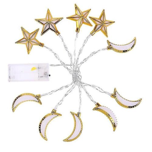 Guirlandes Lumineuses Pour La Décoration Intérieure, Série Eid Mubarak, Moon Star Palace, Festival Islamique, Maison Musulmane