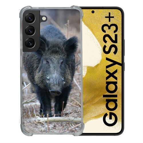 Coque Renforcée En Verre Trempé Pour Samsung Galaxy S23 Plus Chasse Sanglier Pin
