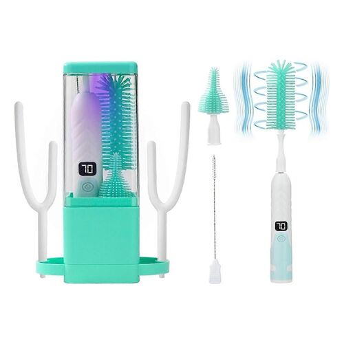 Nettoyeur de biberons électrique, nettoyeur de biberons électrique pour bébé, lave-biberons pour bébé, biberon automatique