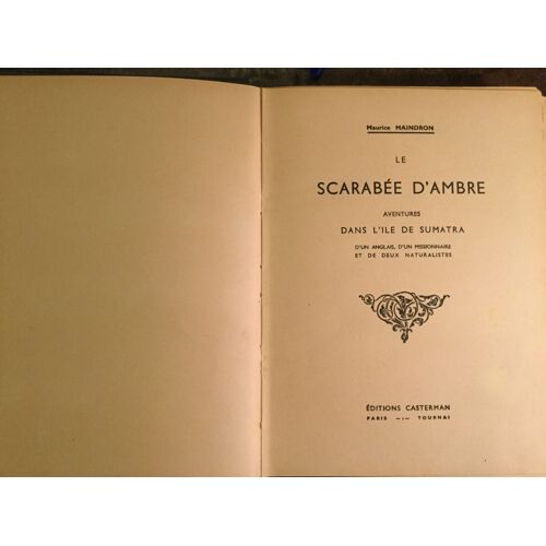 Le Scarabée DAmbre