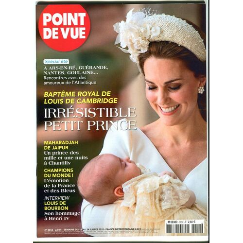 Point De Vue - N°3652 : " Baptême Royal De Louis De Cambridge "