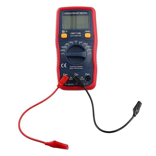 Testeur de capacité numérique CM7115B, capacitémètre numérique, capacité sans décharge