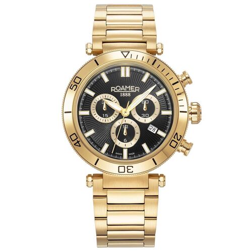 Mens Watch Roamer 994837 48 85 20, Quartz, 43mm, 5atm
