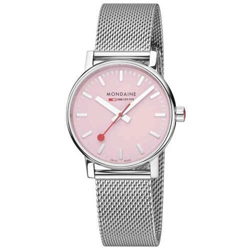 Ladies Watch Mondaine Mse.35130.Sm, Quartz, 35mm, 3atm