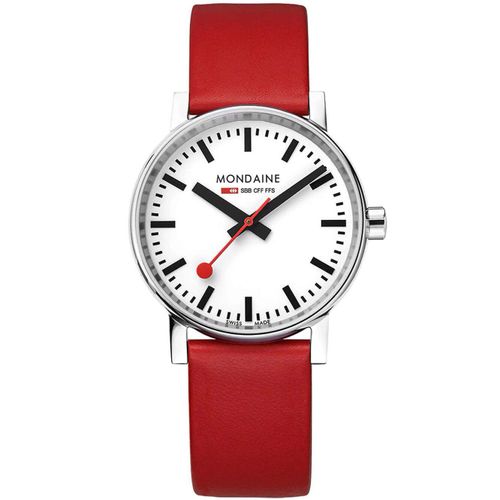 Ladies Watch Mondaine Mse.35110.Lcv, Quartz, 35mm, 3atm