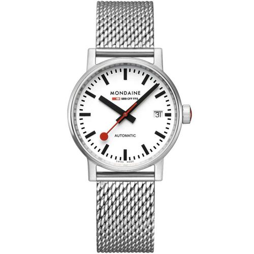 Ladies Watch Mondaine Mse.35610.Sm, Automatic, 35mm, 5atm
