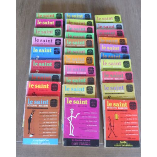 Lot De 30 Revues Le Saint