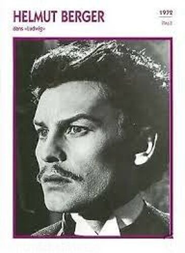 Fiche Portrait De Star Helmut Berger