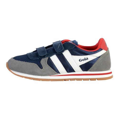 Basket Cuir Enfant Gola Daytona Quad Strap