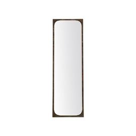 Miroir industriel rectangulaire avec rivets 40x140cm - Taille unique