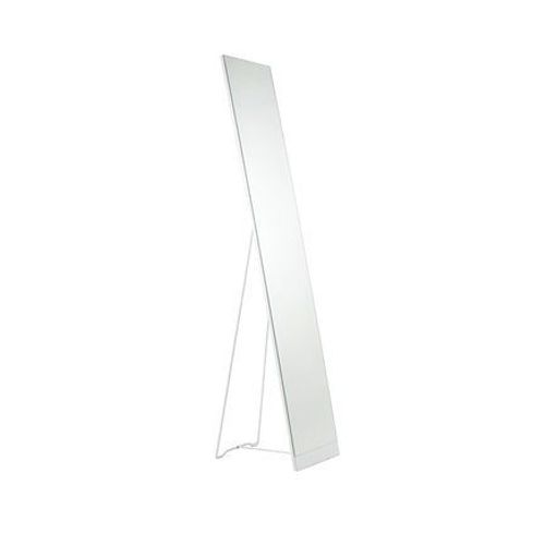 Stand - Miroir sur pied blanc - Taille unique