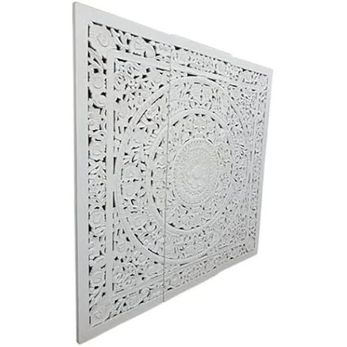 Tête De Lit - Home Esprit - Multicolore - Bois Mdf - 180 X 66 X 12 Cm - Style Contemporain