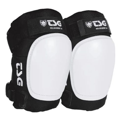 Genouillères Roller Derby 3.0 - Tsg - Noir - Taille L - Coque En Polyéthylène - Mousse Eva