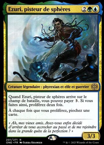 Ézuri Pisteur De Sphères - Magic - Tous Phyrexians - R - 201/271