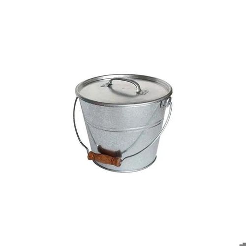 Seau avec couvercle pour cendres granulés ou compost