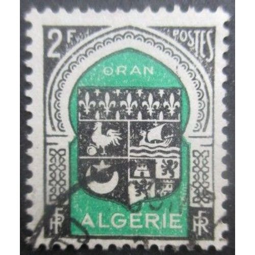 Algerie N°259 Armoirie D'Oran Oblitéré