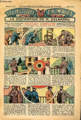 Histoires En Images - N° 710 - 28 Novembre 1929 - La Disparition De M. Delambre