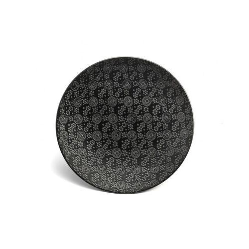 Black Japan - Coffret 6 Assiettes Dessert - Taille Unique