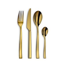 Side Doré - Ménagère 24 Pièces En Coffret - Taille Unique