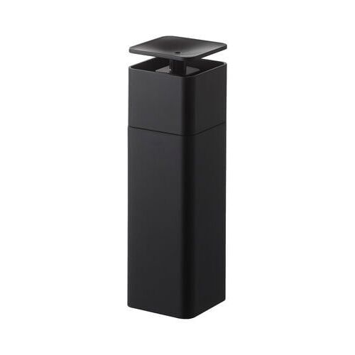 Distributeur de savon forme tour à pression noir - TS
