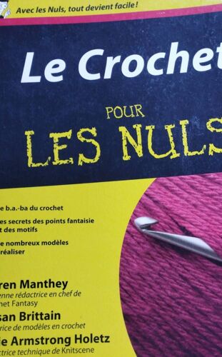 Le Crochet Pour Les Nuls Le B.A.Ba Du Crochet Secret Points Fantaisie Motifs Nombreux Modèles À Réaliser Karen Manthey Susan Brittain Julie Armstrong Holetz 