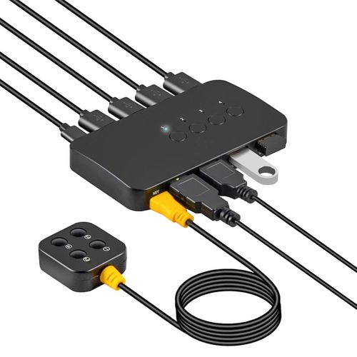 Commutateur Kvm Haute Performance Pour Un Contrôle Multi-Ordinateur Transparent