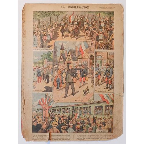 Affiche La Mobilisation (Imagerie Quantin)