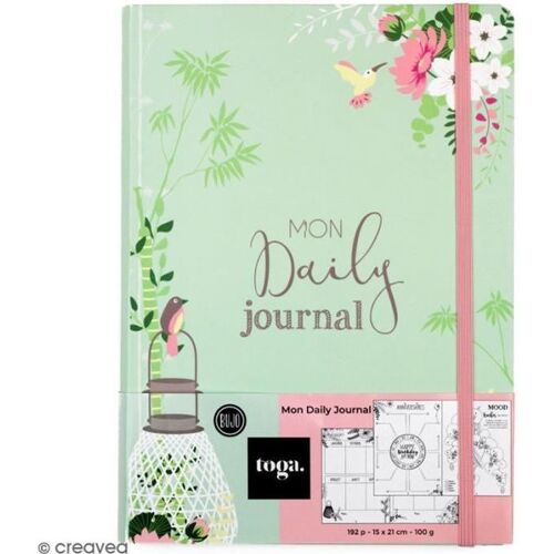 Carnet Spécial Bullet Journal A5 - Mon Daily Journal - 192 Pages