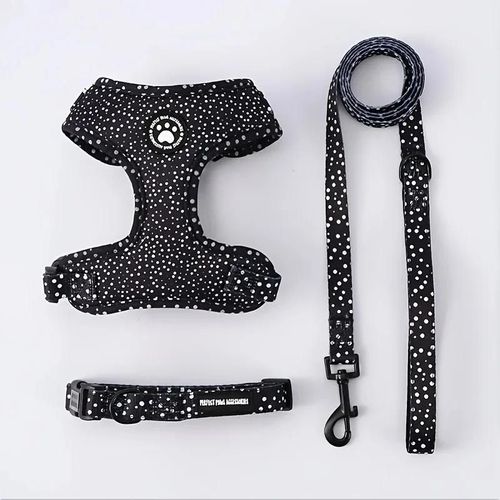 Harnais Pour Chats,Harnais,Laisse,Accessoires,Produits Pour Animaux De Compagnie,Chaton,Produits Pour Animaux De Compagnie,Fournitures De Bande De Poitrine Pour Chatons.Black.L