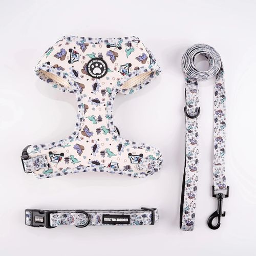 Harnais Pour Chats,Harnais,Laisse,Accessoires,Produits Pour Animaux De Compagnie,Chaton,Produits Pour Animaux De Compagnie,Fournitures De Bande De Poitrine Pour Chatons.White.L