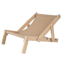 Chaise Surélevée Pour Chat,Lit En Bois Pour Animaux De Compagnie,Grattoir En Sisal,Chaise Surélevée Pour Animaux De Compagnie,Pliable,Intérieur,Fournitures Pour Animaux De Co.A .