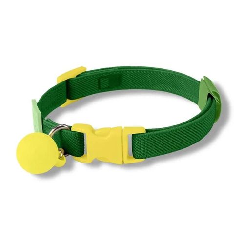 Collier Réfléchissant Pour Chat,Réglable,Doux,Accessoire De Mode D'été Avec Fermoir Détachable Pour Chats D'intérieur Et D'extérieur.Green.