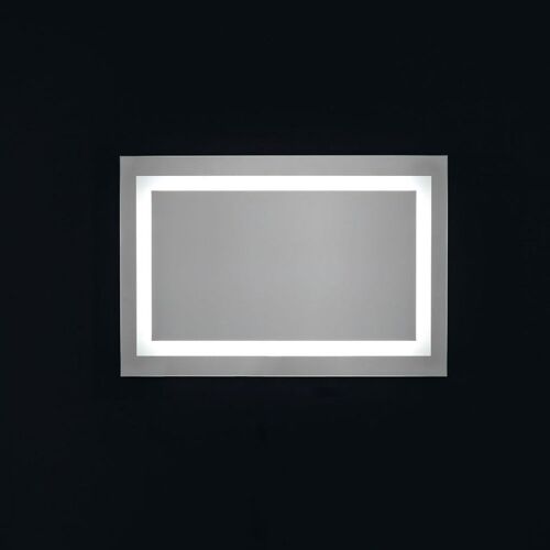 MIROIR POUR SALLE DE BAIN 90X60 AVEC LED RÉVERSIBLE + ALLUMAGE TOUCH