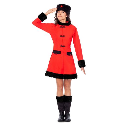 Deguisement Robe Soldat Russe Femme - Taille: M / L