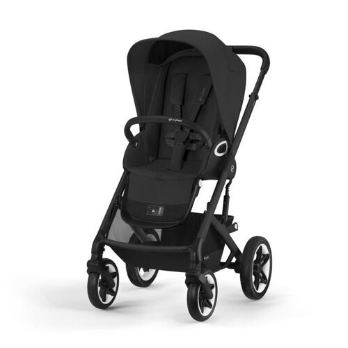 Poussette Talos S Lux - Châssis Noir - Moon Black - Cybex Gold