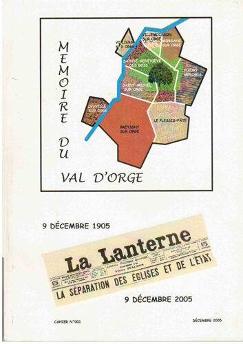 Cahiers De La Mémoire Du Val D’Orge N°1 Décembre 2005