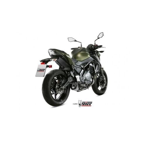Ligne Complète Mivv Delta Race Inox Silencieux Inox/Casquette Carbone Kawasaki Z650