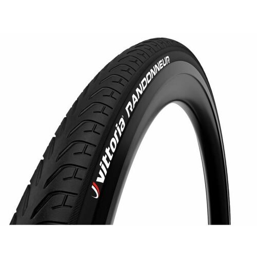Pneu Randonneur Sans Bande Réflective Vittoria City - Black - 28-622 Mm/28" X 1 5/8 X 1 1/8