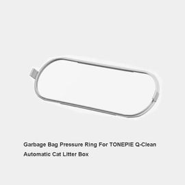 Tonepie Q-Clean¿Accessoires Pour Bac À Litière Pour Chat,Écran Filtrant En Maille,Trois Tampons De Support Inférieur De Prévention Pour Le Remplacement Des Toilettes Pour Anima.Q-Clean-Circle.