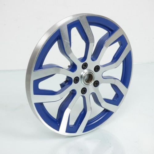 Poulie Plateau De Transmission Alu Bleu Pour Mobylette Peugeot 103 Mvl Mob - Mfpn : Plateau Alu Bleu-224721-1n