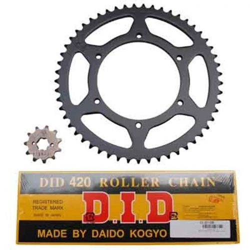 Supersprox - Kit Chaîne Moto Compatible Avec Derbi 50 Gpr 06- / Aprilia Rs 50 06-