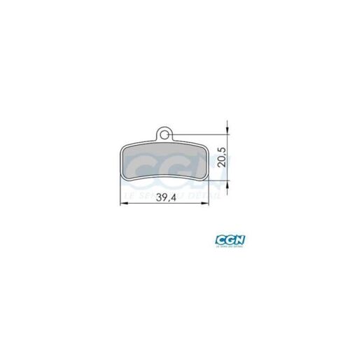 Plaquette Frein Vtt 36 Atoo Exotherm Adapt. Shimano Saint/Zee M640/810/820 (Pr)
