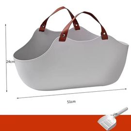 Bac À Sable Portable Pour Chat,Bac À Litière Anti-Éclaboussures,Plateau Pour Chat,Toilettes Pour Chat,Fournitures De Lavabo De Nettoyage,Toilettes Pour Animaux De Compagnie.A2.