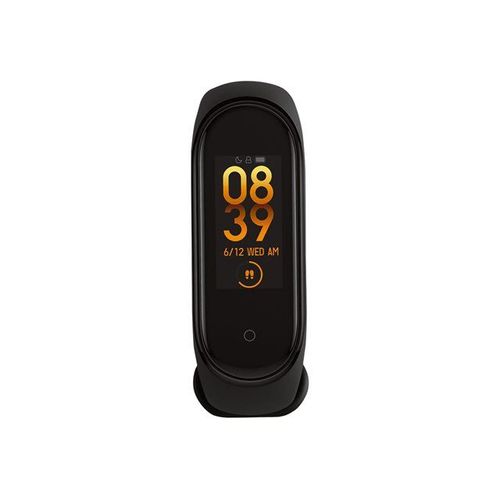 Xiaomi Mi Smart Band 4 - Tracker d'activités - noir - bracelet 155-216 mm - affichage 0.95" - Bluetooth - 22.1 g