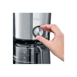 SEVERIN KA 4825 TypeSwitch - Cafetière - 10 tasses - noir/inox brossé