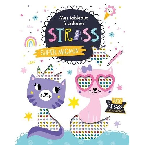 Super Mignon - Avec 1000 Strass Autocollants