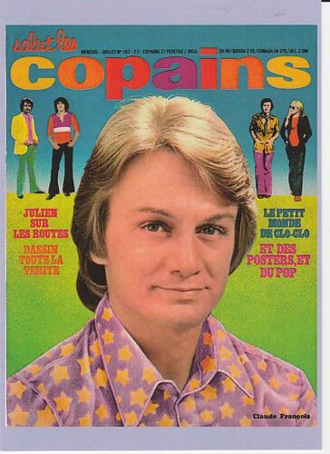 Claude François Carte Postale N° Slc 70 Francois Julien Clerc Joe Dassin