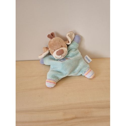 Doudou Chien Bleu Nattou