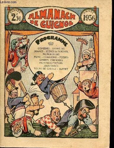 Guignol - Nouvelle Série - Almanach 1936 - Un Bon Somme Par Claude Avril - Incompris Par André Henry - Zéphirine Chez Le Docteur Par Félix Geofroy - Petite Poucette Par Siana - Un Cadeau Par Léo(...)